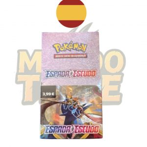 Caja de 18 sobres Espada y escudo Español